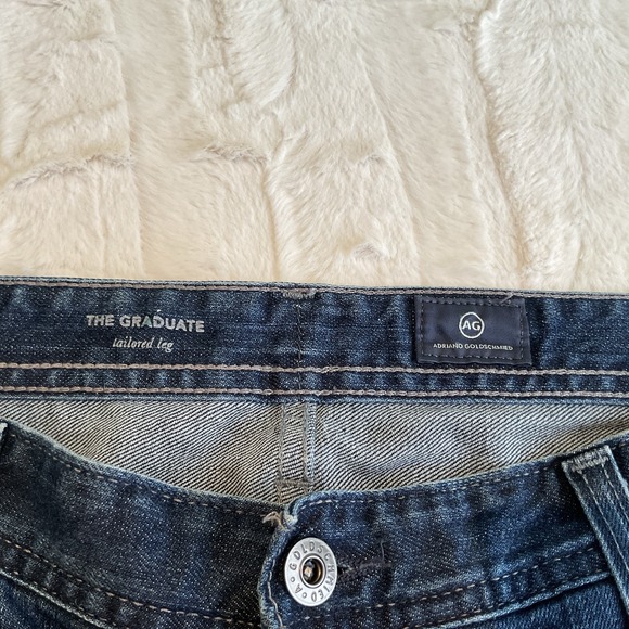 AG Adriano Goldschmied Jeans Men's The Graduate Tailored Leg Medium Wash 36 X 32 - Picture 4 of 6